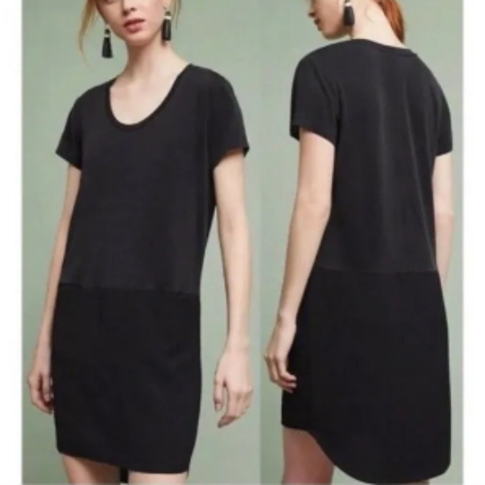 Anthropologie Dolan Loren Black Tunic Dress Small